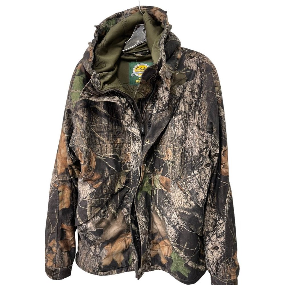 Cabelas Scentlok Camo Hunting Parka Jacket Heavy Dry… Gem